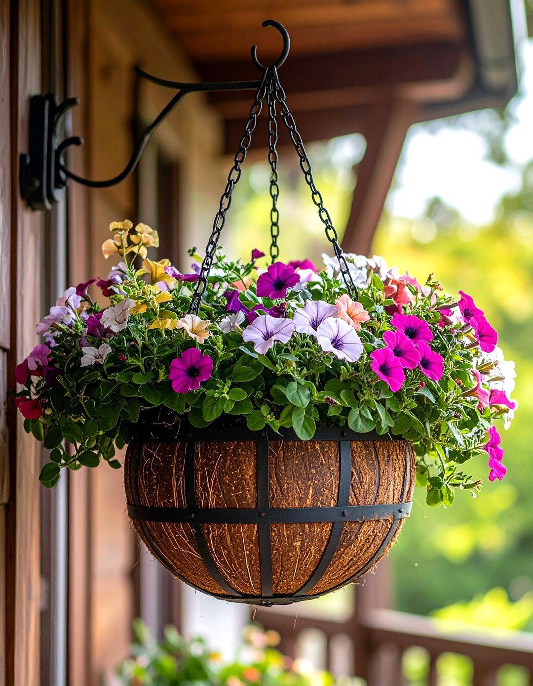 The Hanging Basket and Coconut Liner Set - 30 garden gift ideas