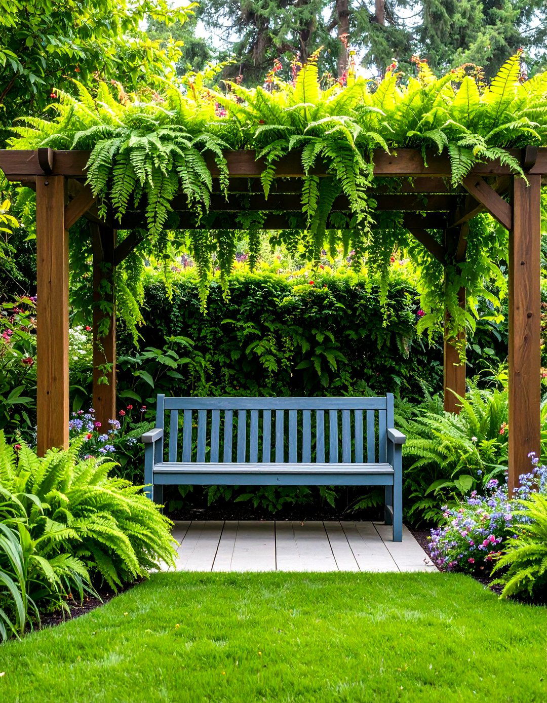 The Hanging Garden Shade - 30 inexpensive patio shade ideas