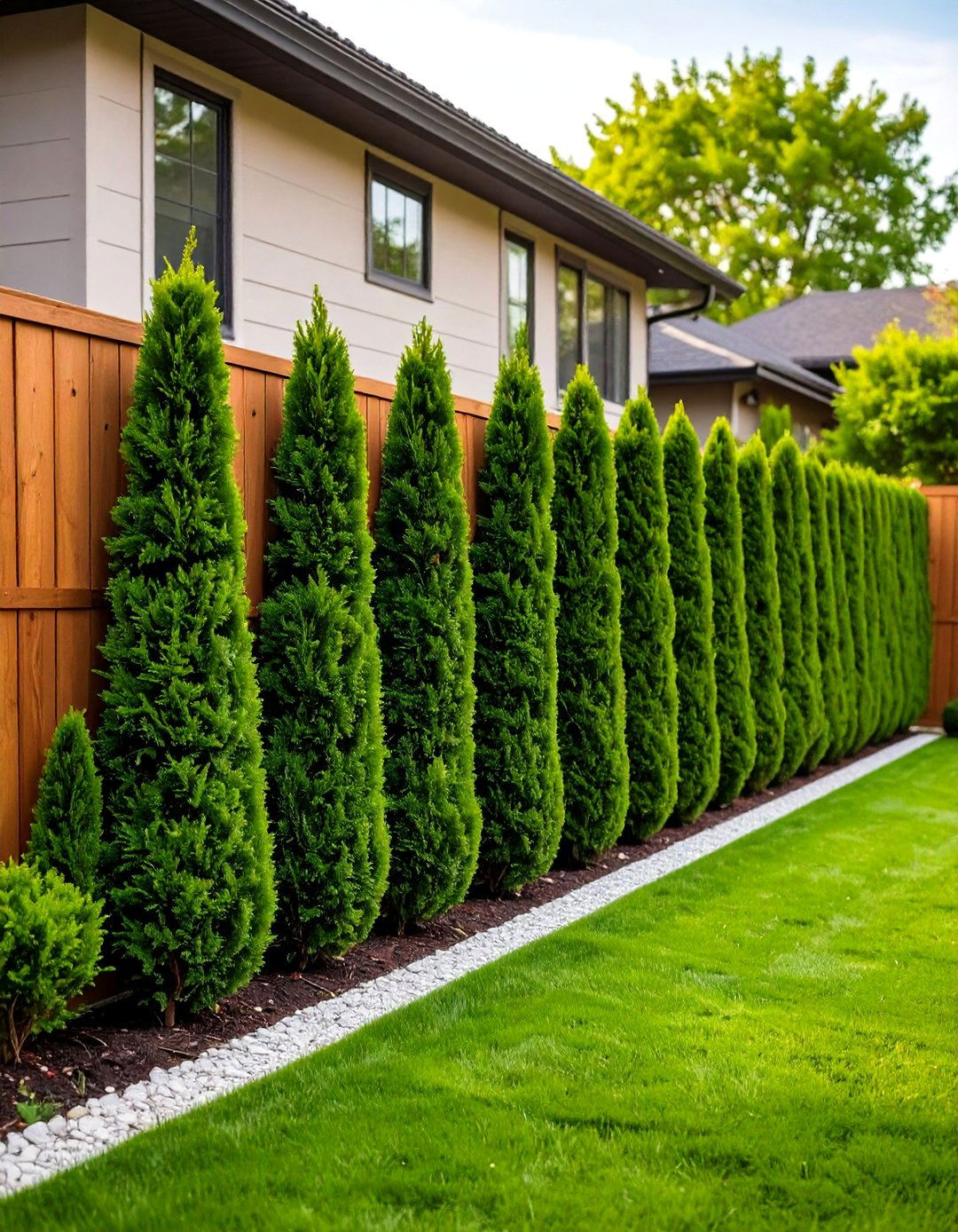 The Hedges as Fencing Idea - 30 backyard fencing ideas