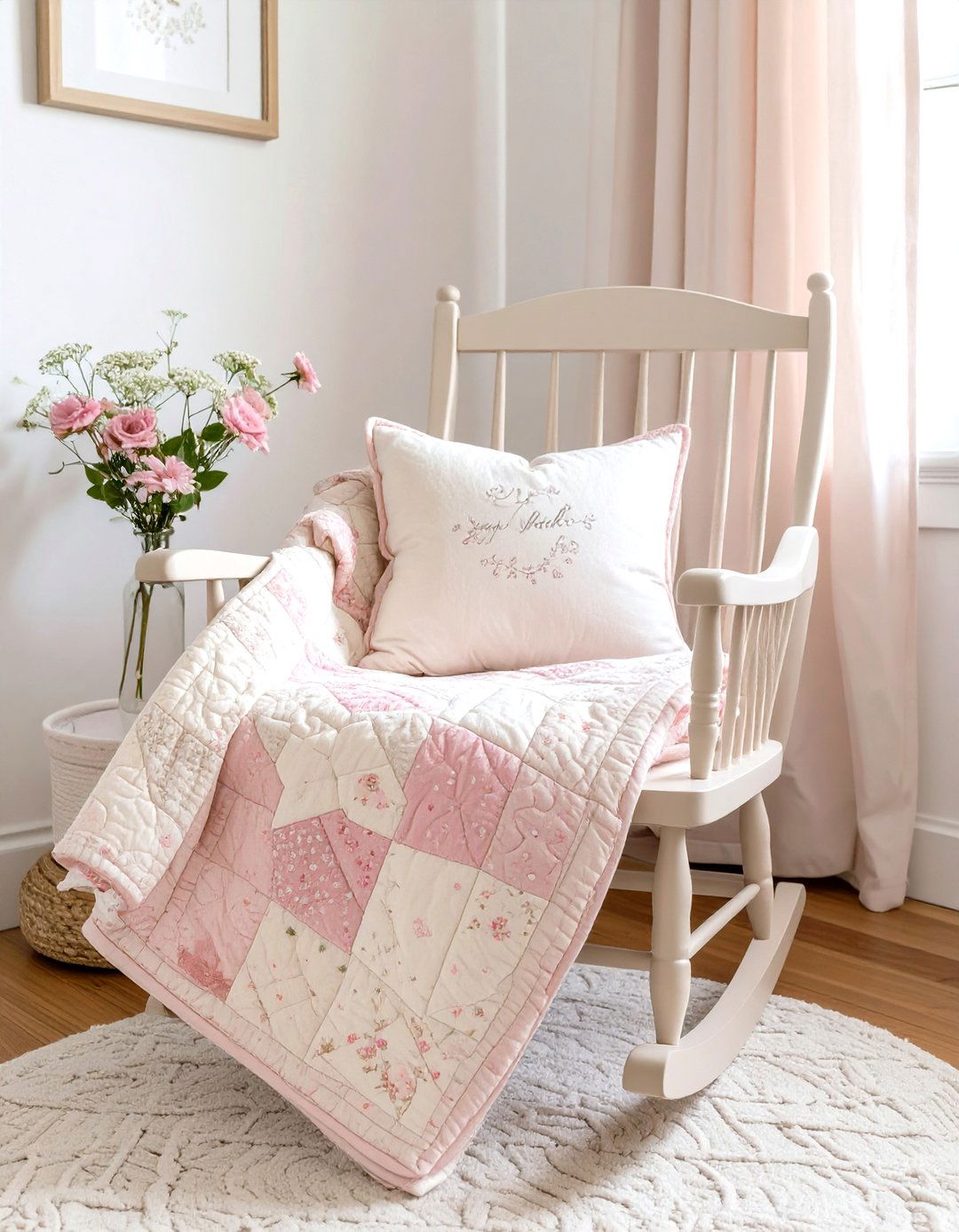 The Heirloom Quilt and Pillow Set - 30 girl baby shower gift ideas