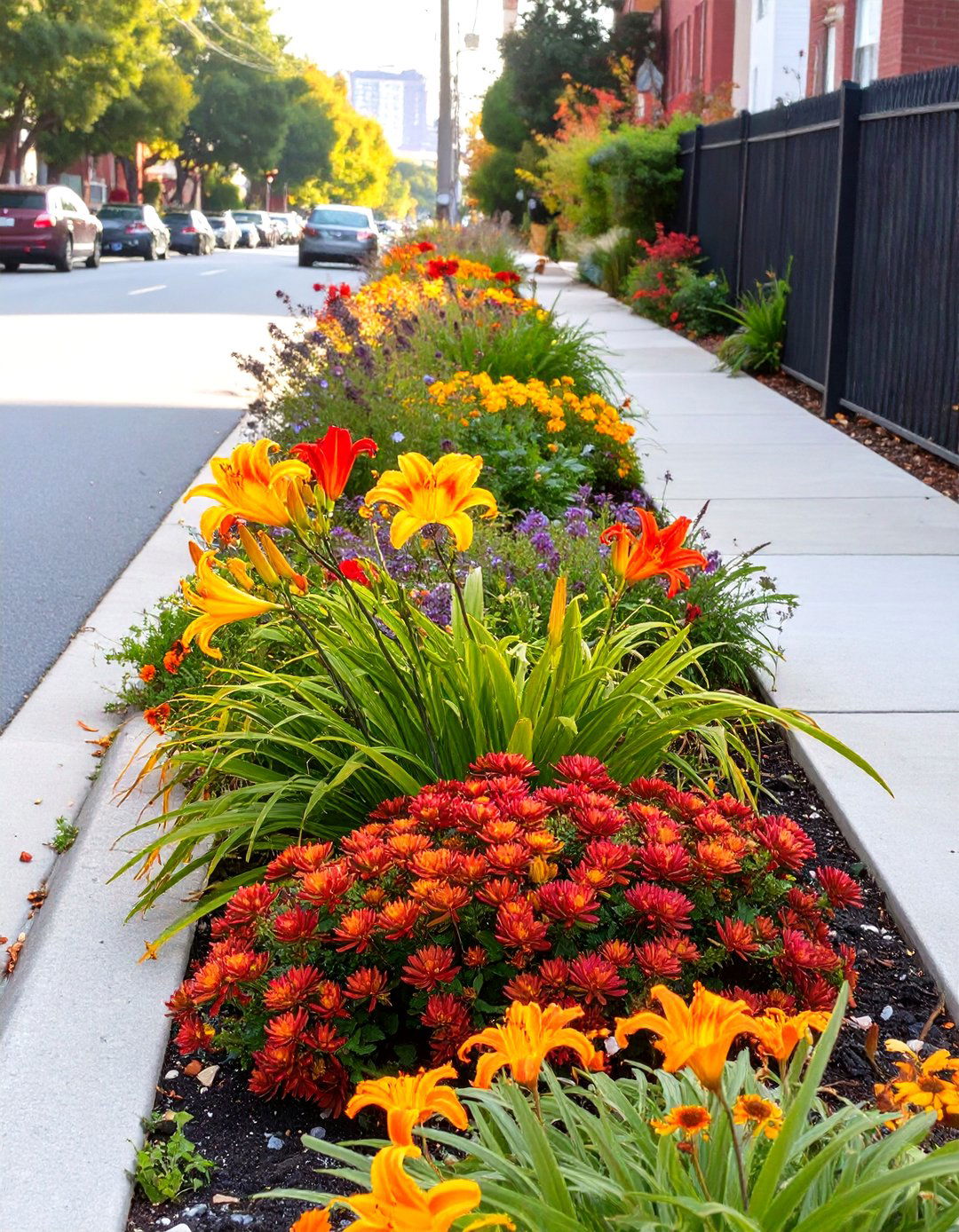 The Hellstrip Garden Solution - 30 low maintenance perennial garden designs