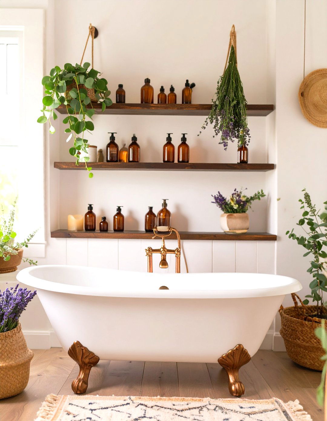 The Herbalists Apothecary Bathroom - 30 cottage core interior design ideas