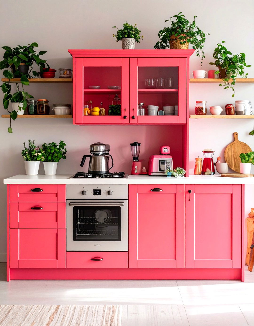 The Hidden Appliance Garage Kitchen - 30 kitchen organizing ideas