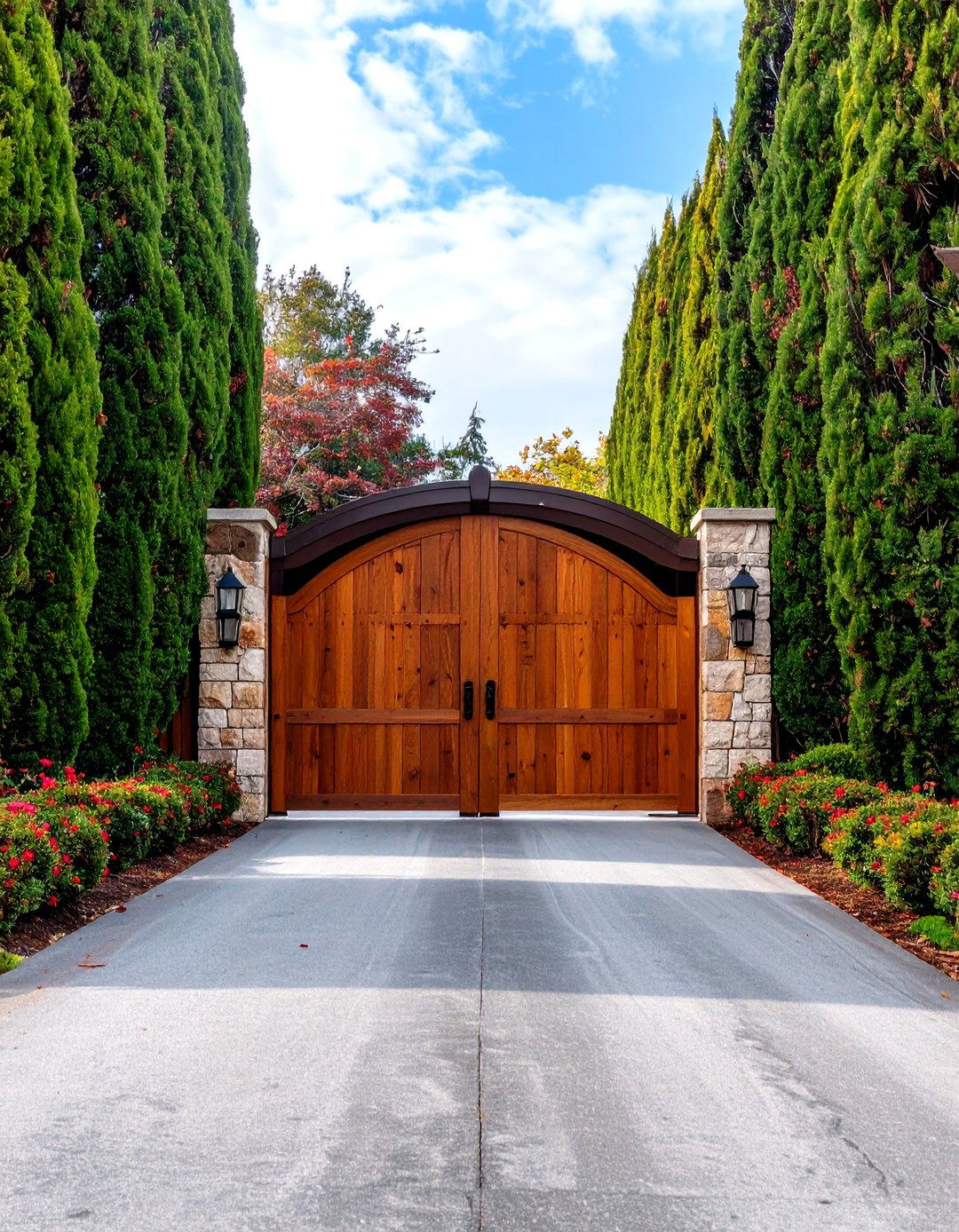 The Hidden Driveway Concept - 30 driveway landscaping ideas