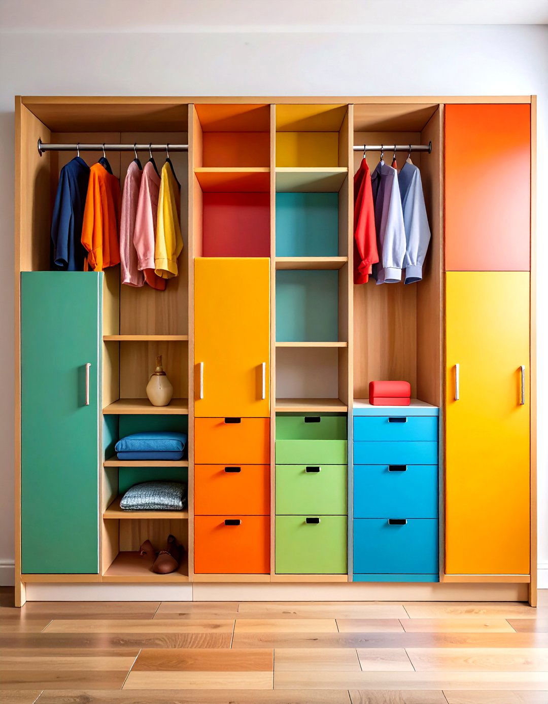 The Hidden Entryway Closet - 30 entry closet ideas