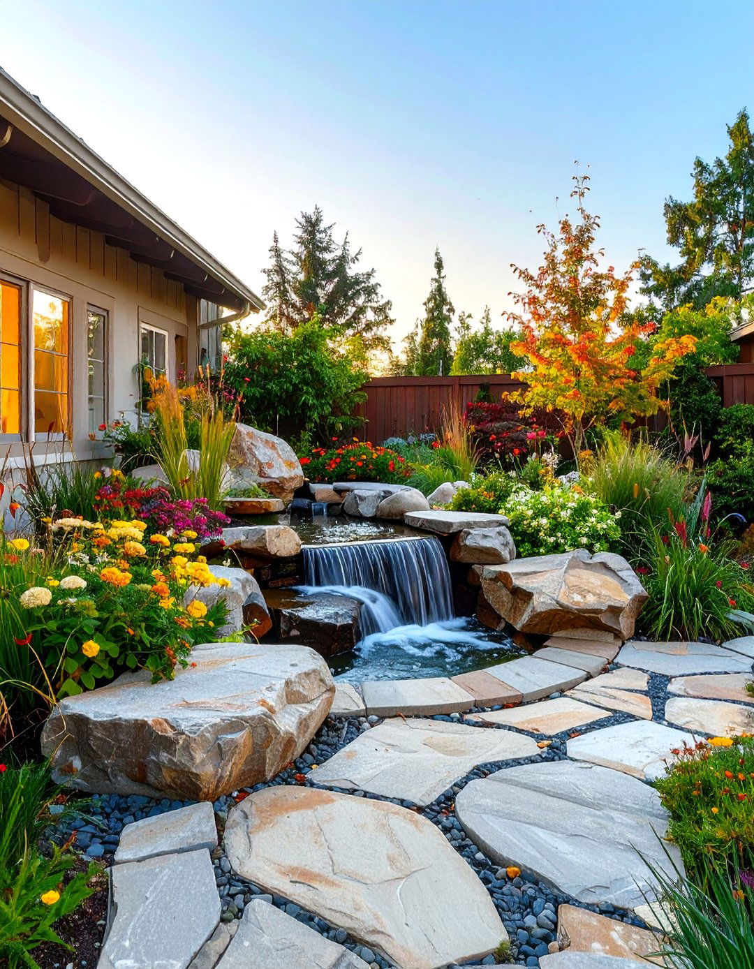 The Hidden Grotto Getaway - 30 backyard hardscape ideas