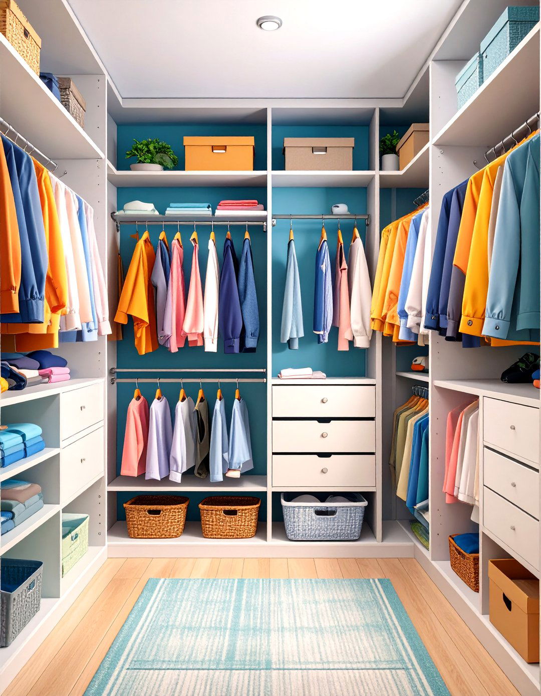 The Hidden Laundry Hamper Small Closet - 30 layout small closet design ideas