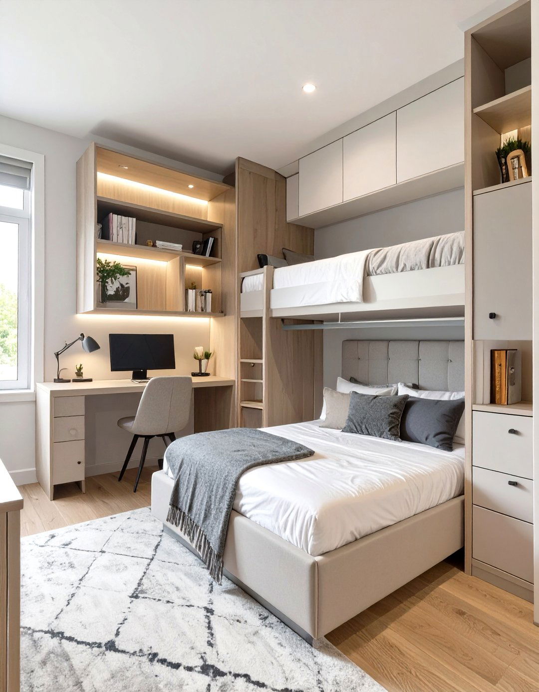 The Hidden Murphy Bed Home Office - 30 cool home office ideas
