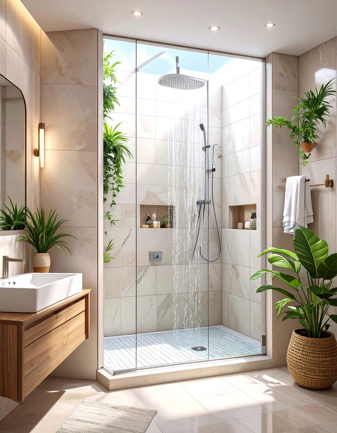 The Hidden Shower Concept - 30 modern shower ideas