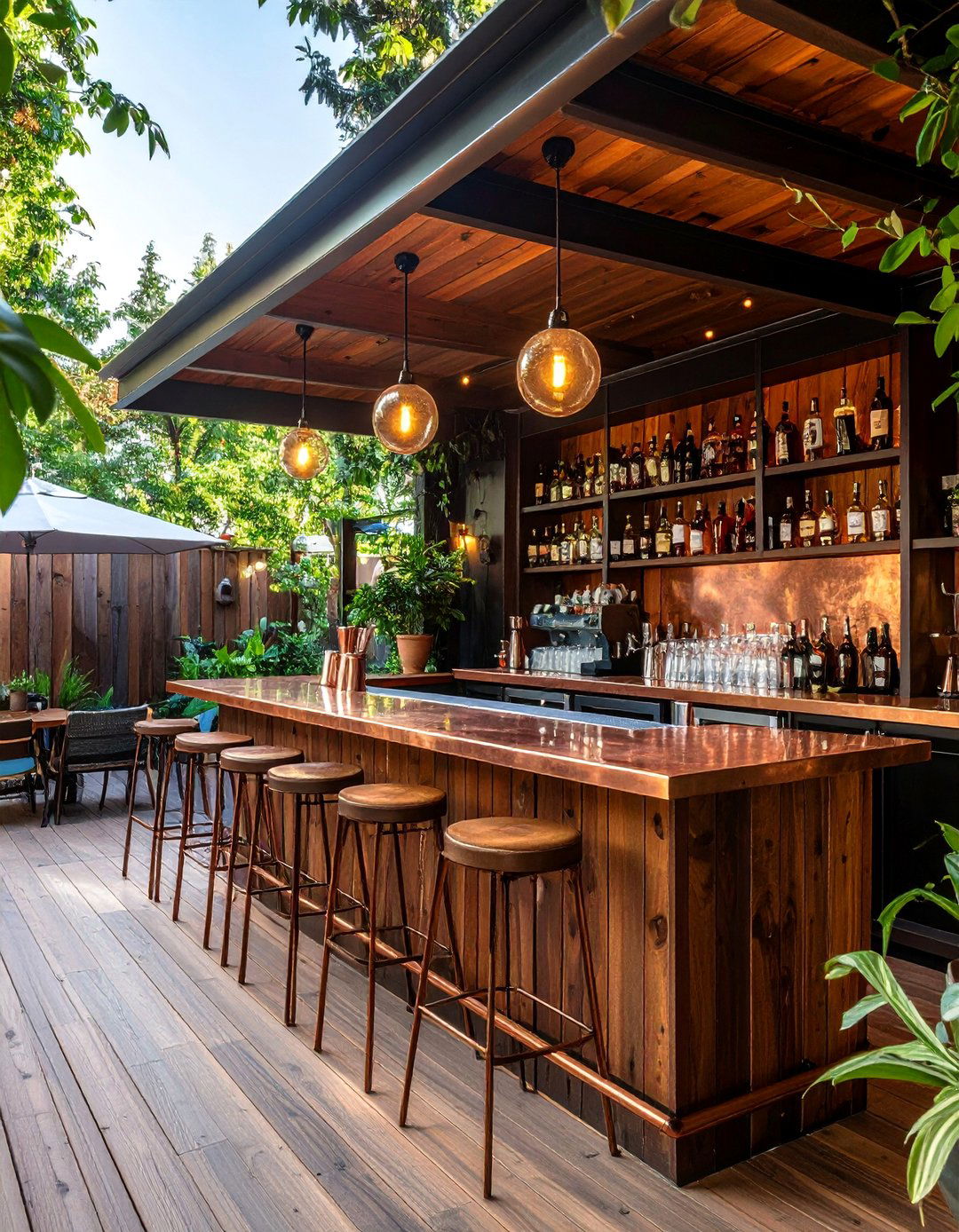 The Hidden Speakeasy Bar - 30 backyard bar ideas