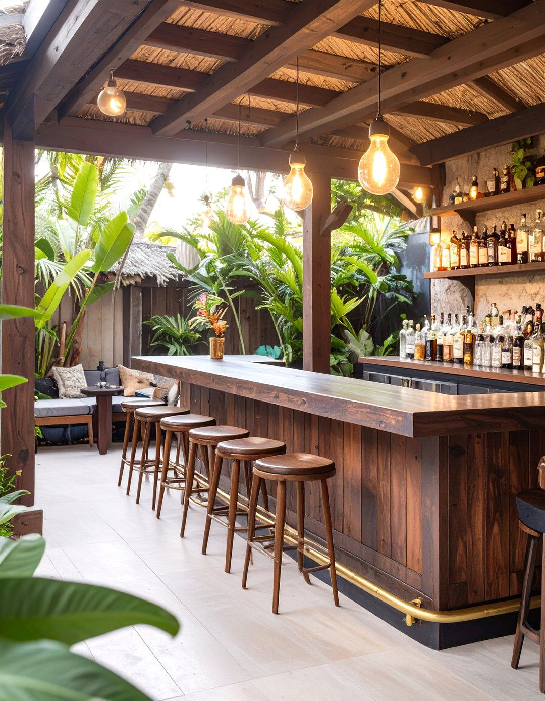 The Hidden Speakeasy Tiki Bar - 30 backyard tiki bar ideas