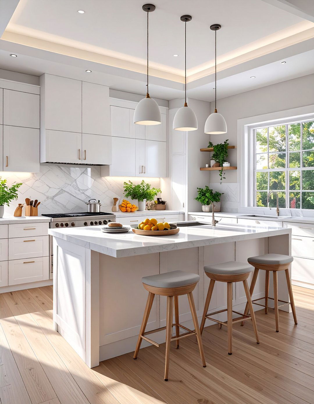 The Hidden Storage Minimalist Kitchen - 30 minimalist interior design ideas