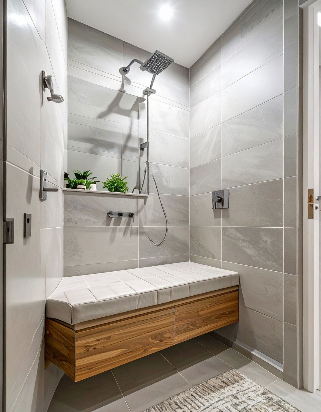 30 Modern Small Bathroom Walk In Shower Ideas & Trends - We Love Home Blog