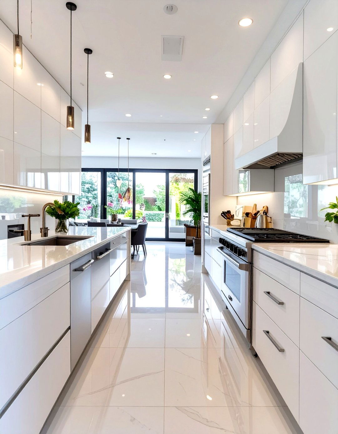 The High Gloss Contemporary Kitchen - 30 beautiful kitchen designs