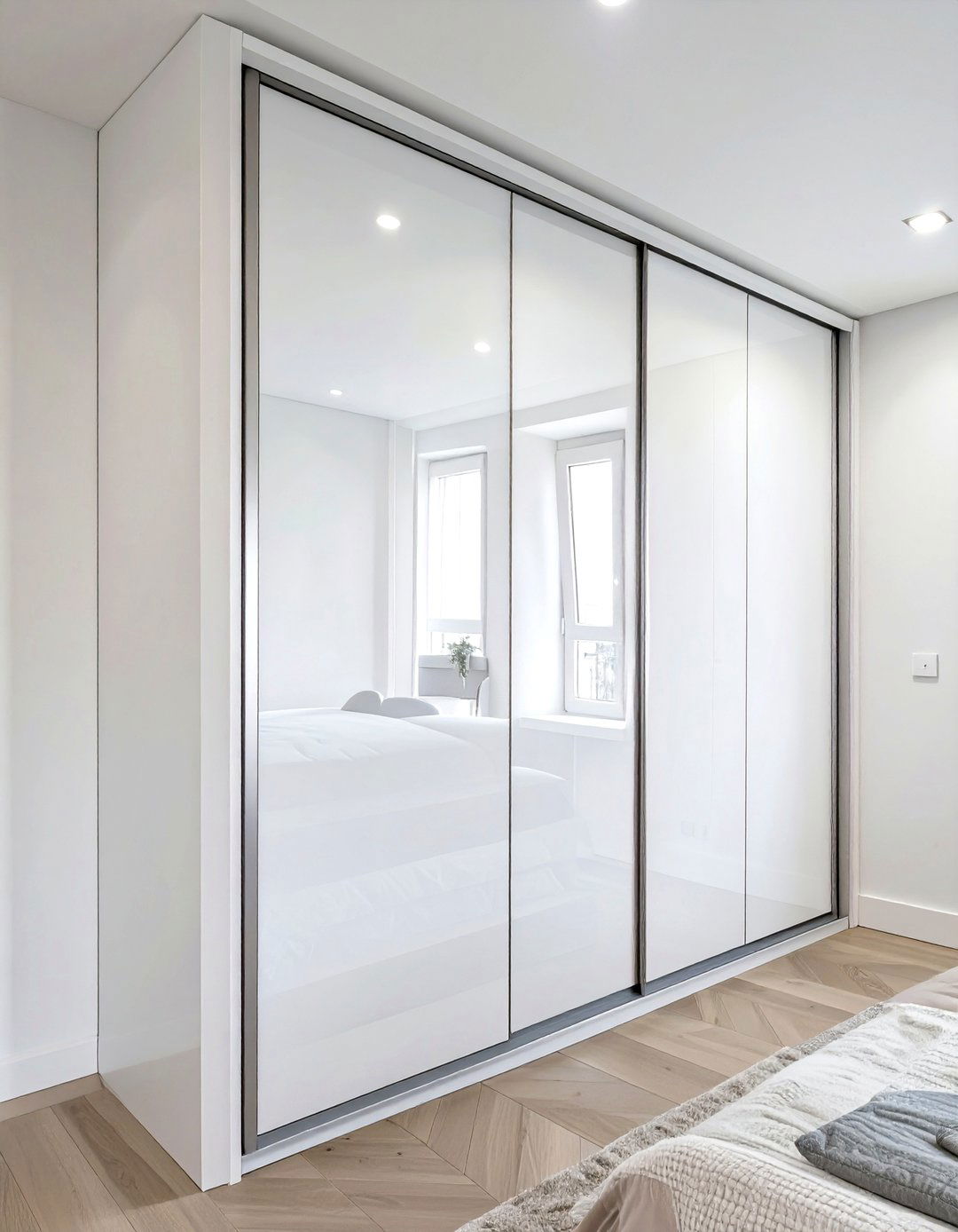 The High Gloss Modern Wardrobe - 30 built in wardrobe ideas