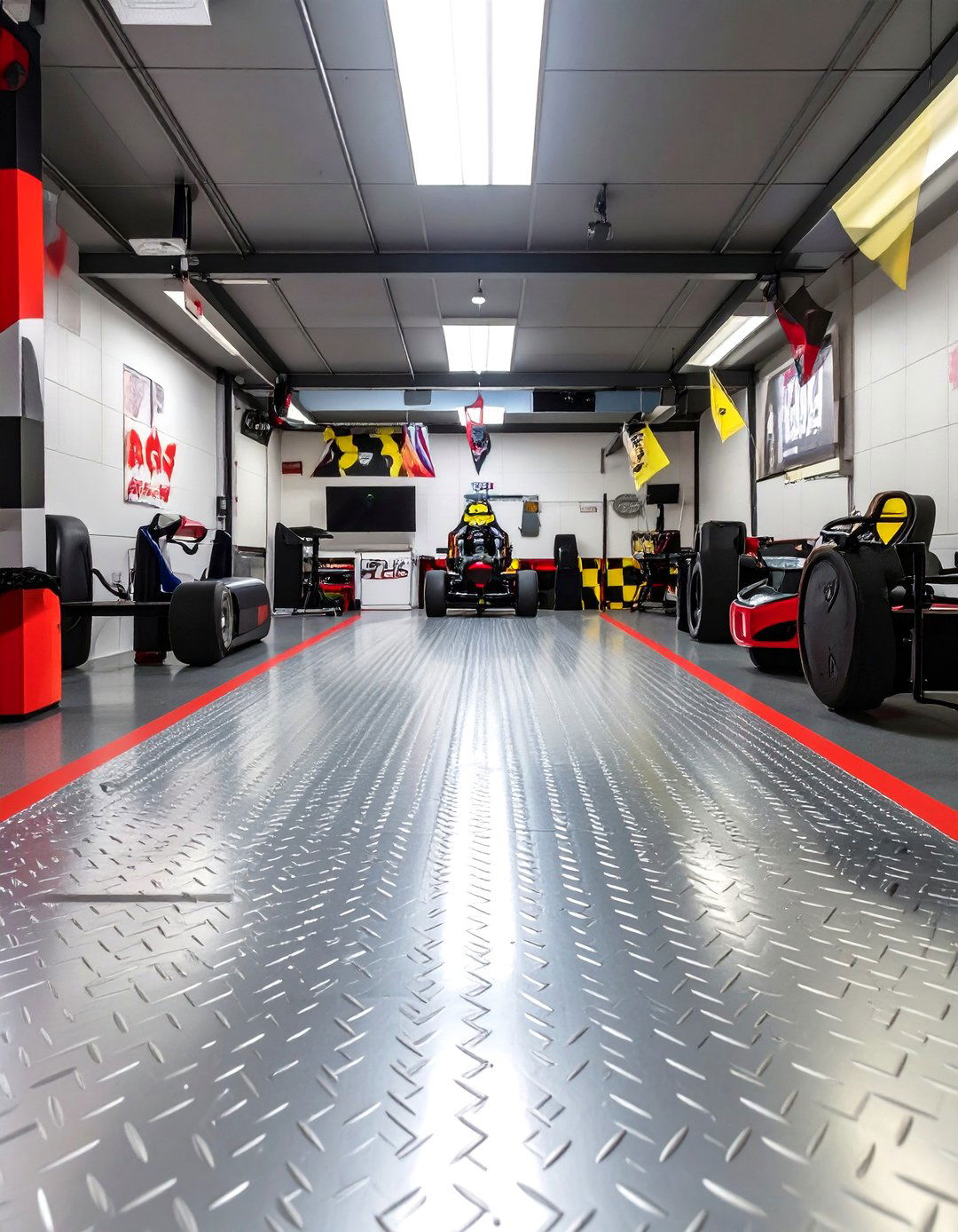 The High Octane Racing Pit Stop - 30 garage game room ideas