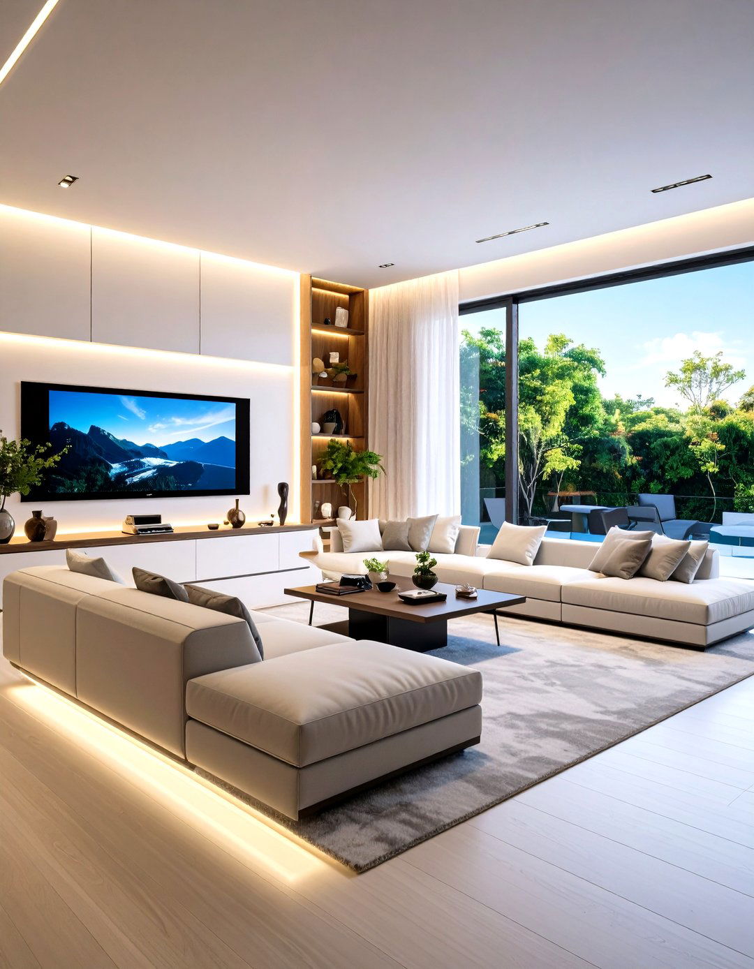 30 Formal Living Room Ideas - We Love Home Blog - High-Tech Minimalist Modern Living