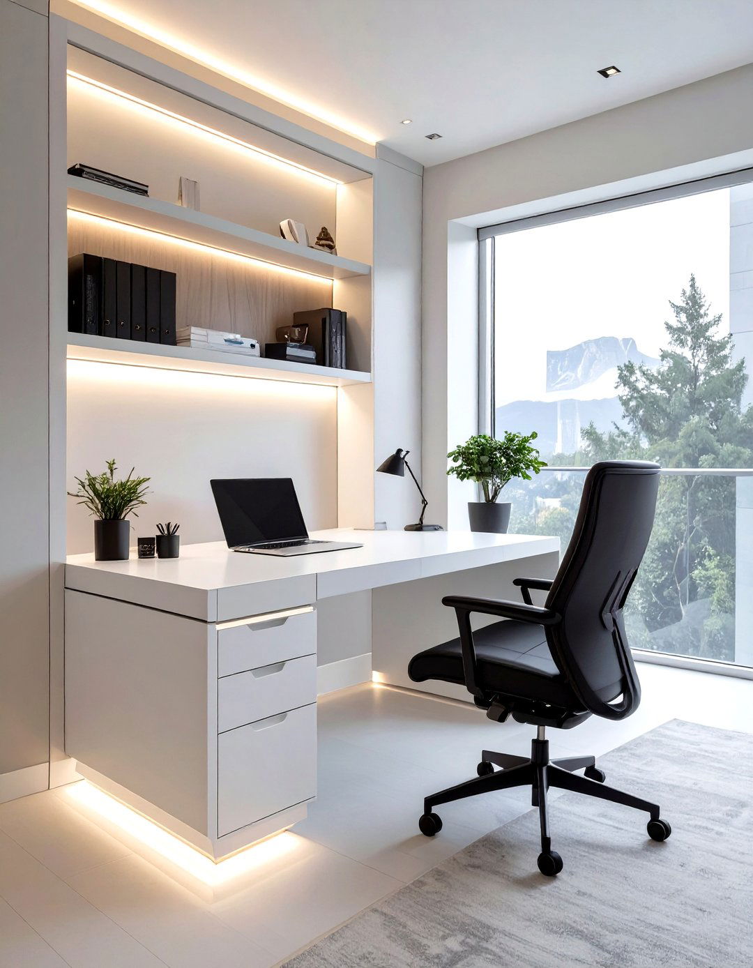 The High Tech Minimalist Office - 30 masculine office ideas