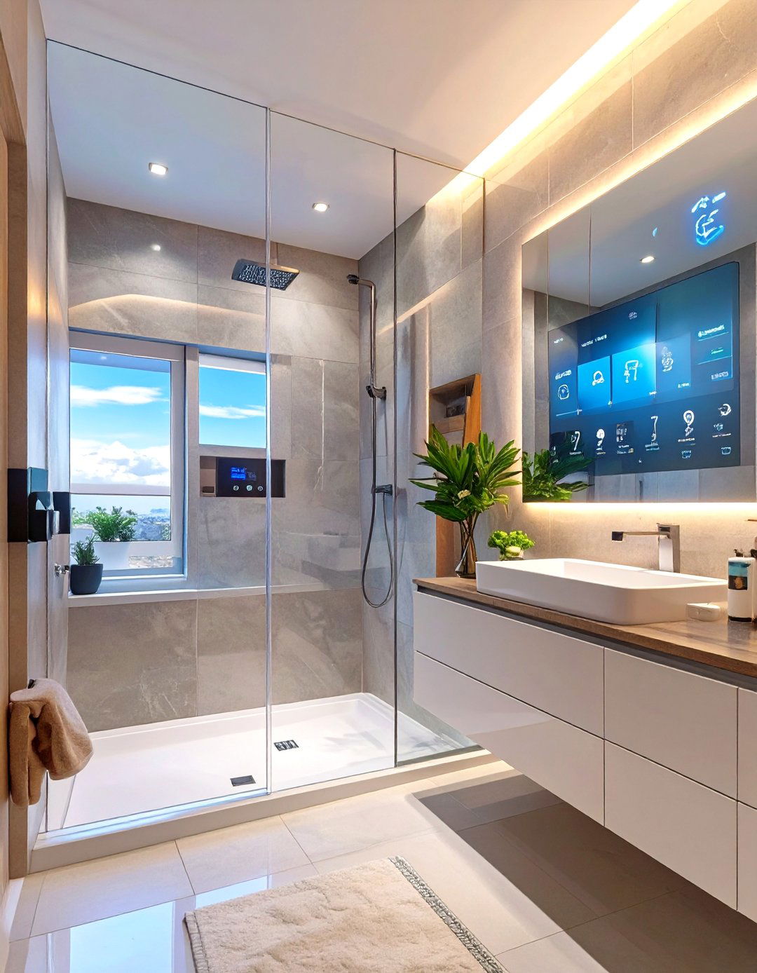The High Tech Smart Bathroom - 30 bathroom decoration ideas