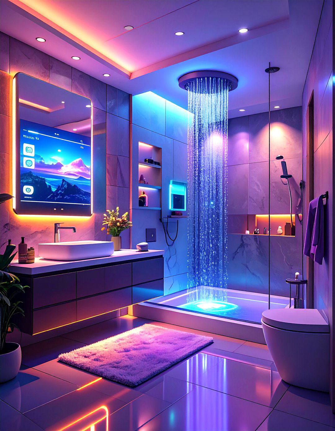 The High Tech Smart Bathroom - 30 bathroom reno ideas