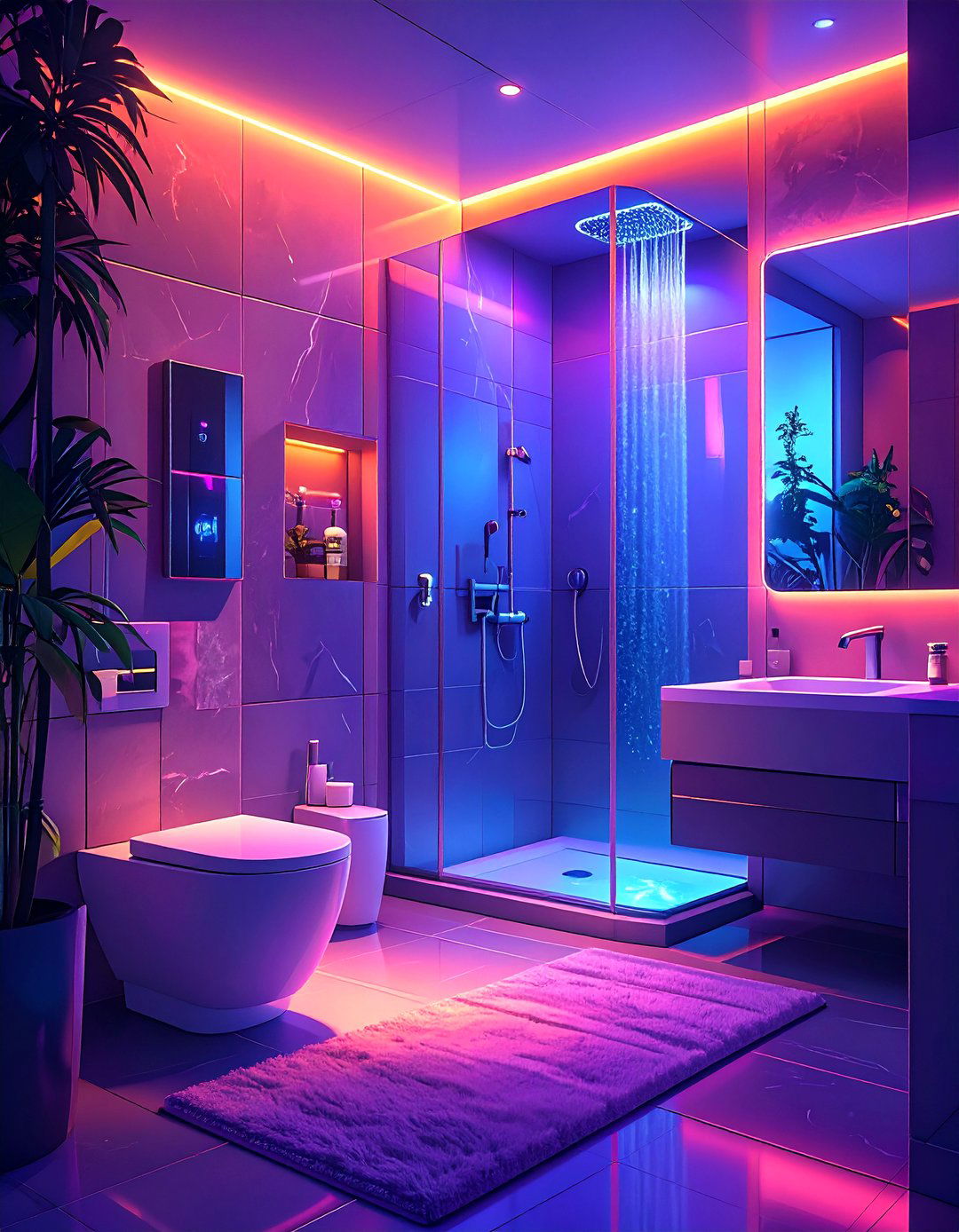 The High Tech Smart Bathroom - 30 bathroom update ideas
