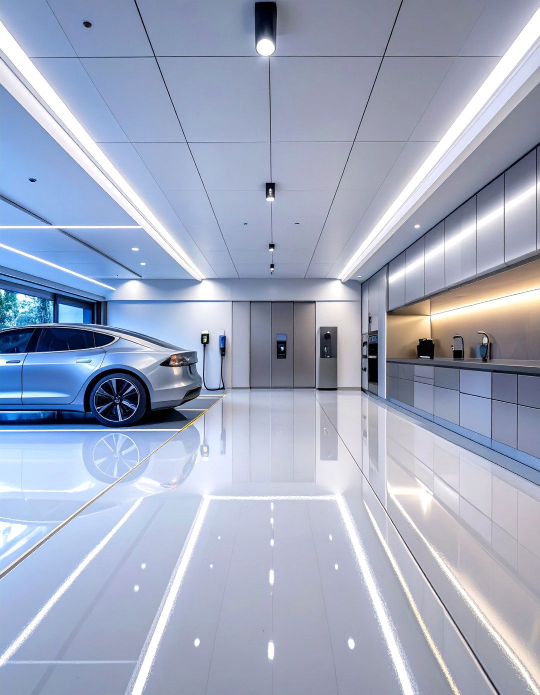 The High Tech Smart Garage - 30 cool garage makeover ideas