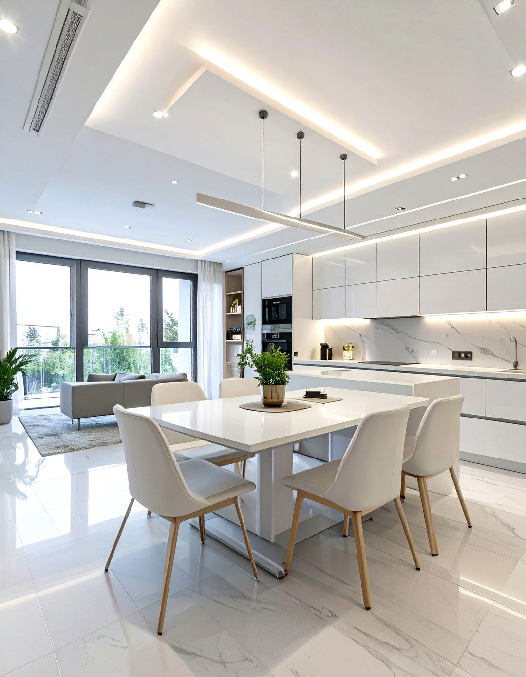 The High Tech Smart Kitchen Diner - 30 combined kitchen dining room ideas