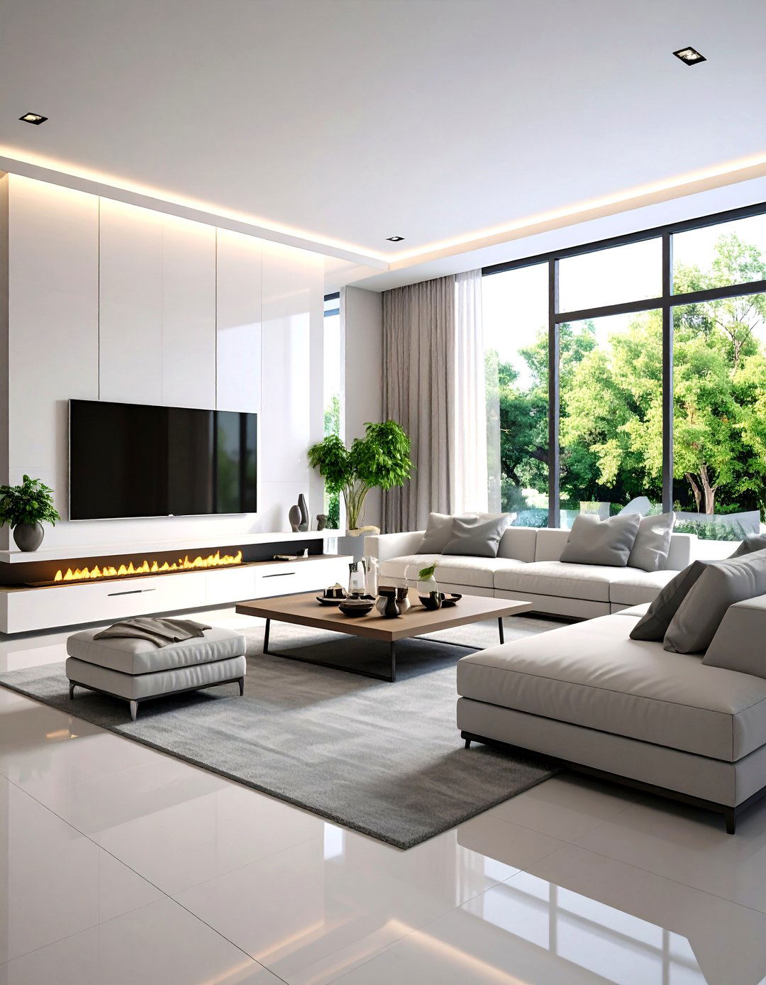 The High Tech Smart Living Room - 30 decorating ideas for living room