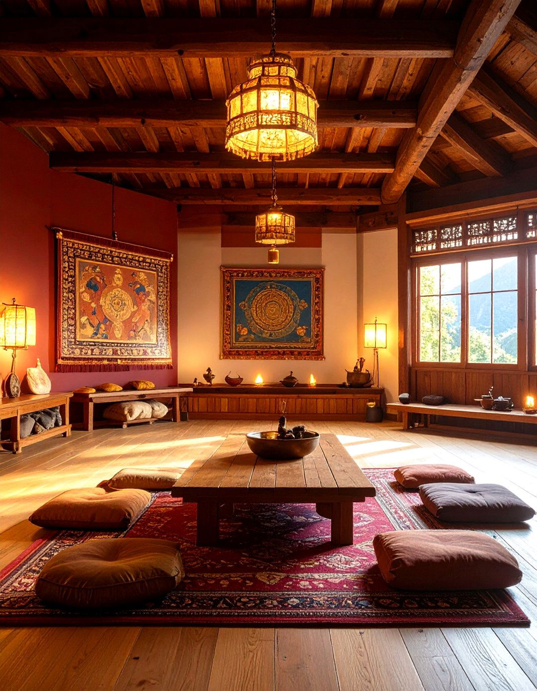 The Himalayan Mountain Monastery Vibe - 30 indian interior design ideas