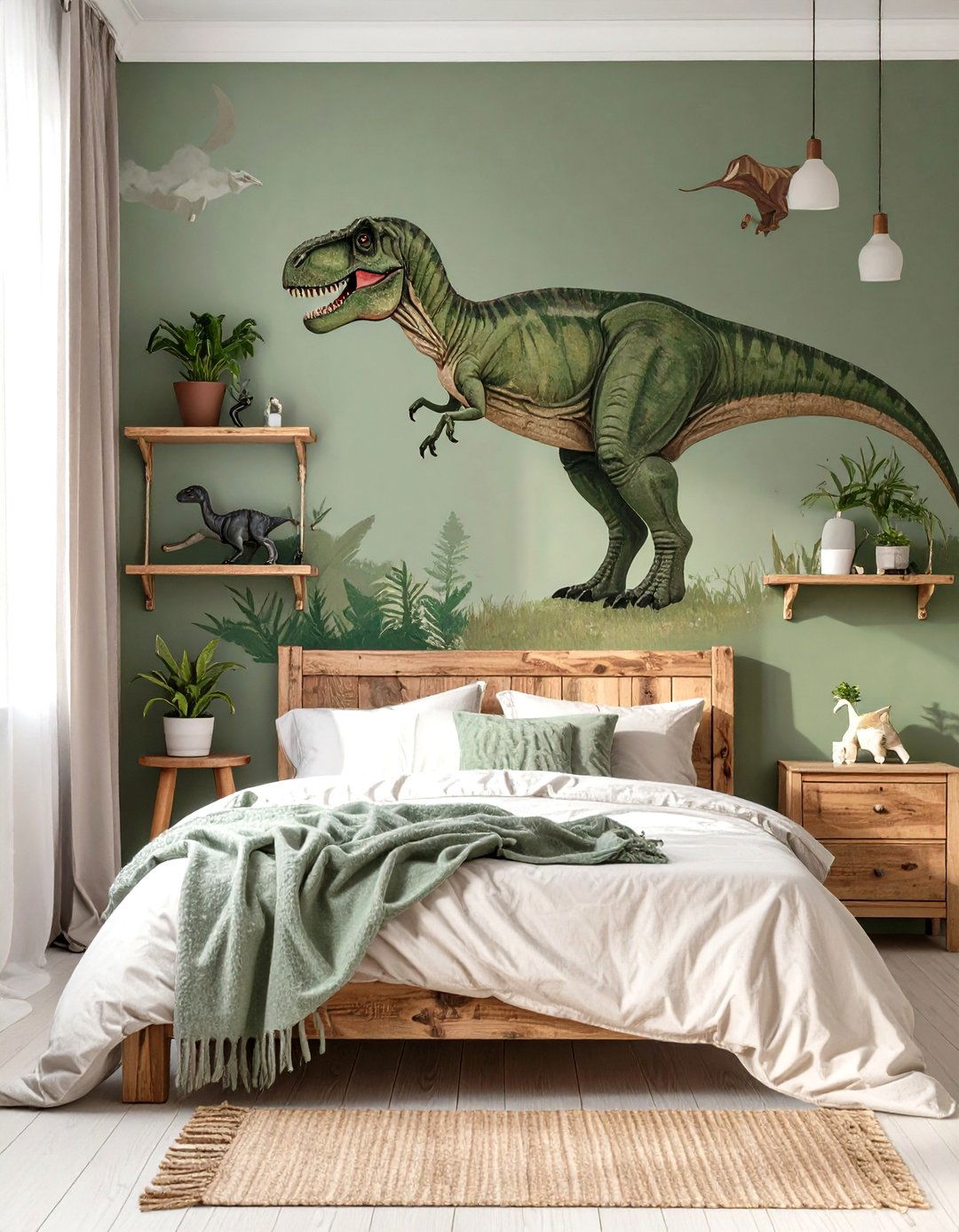 The Historic Dinosaur Explorers Bedroom - 30 cool boys bedroom ideas