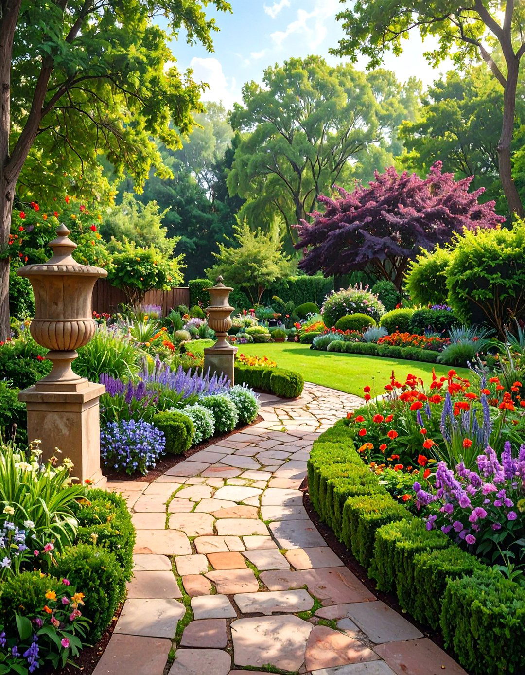 The Historical Tribute Garden - 30 commercial landscape design ideas