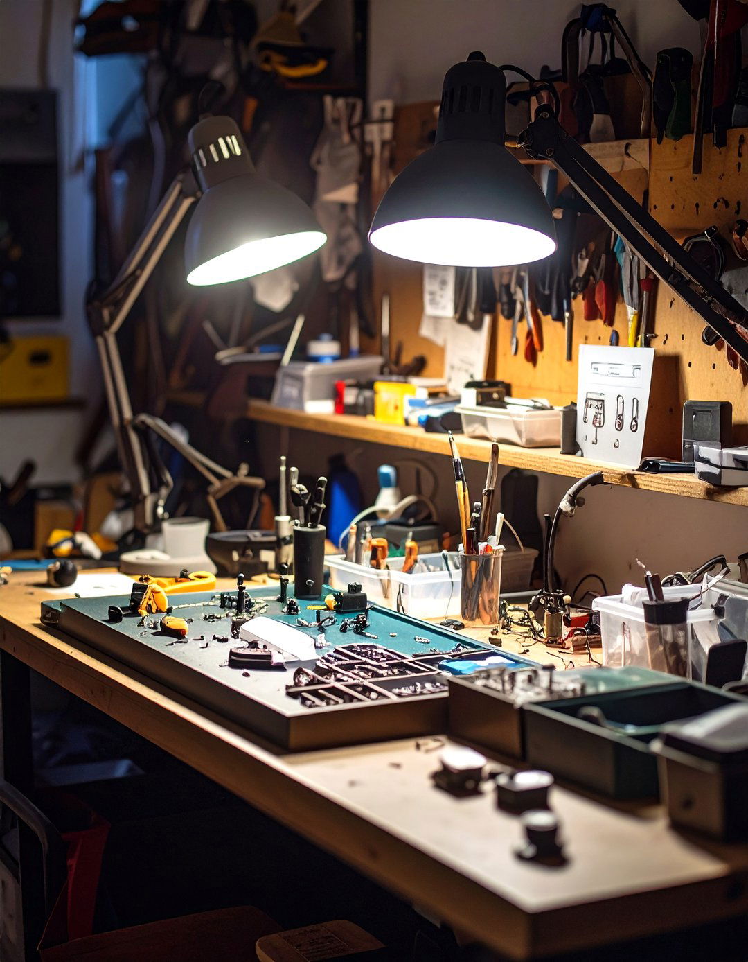 The Hobbyist and Modelers Garage Shop - 30 garage shop ideas