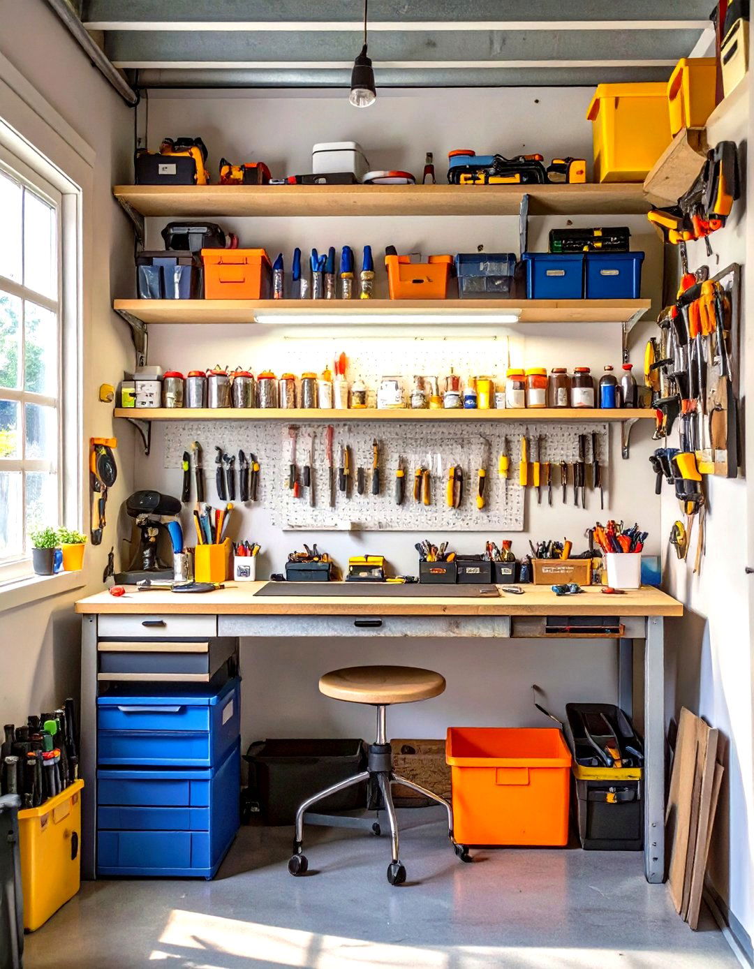 The Hobbyists Nook - 30 garage tool organization ideas