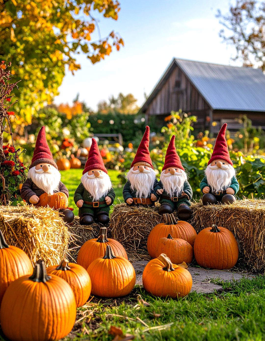The Holiday Themed Gnome Garden - 30 gnome garden ideas