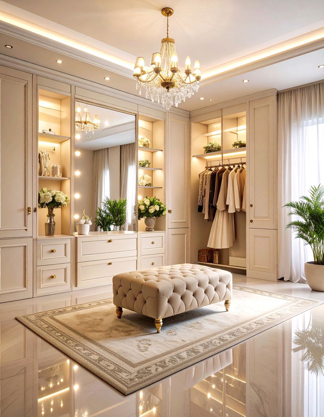 The Hollywood Inspired Dressing Room - 30 1930s interior design ideas