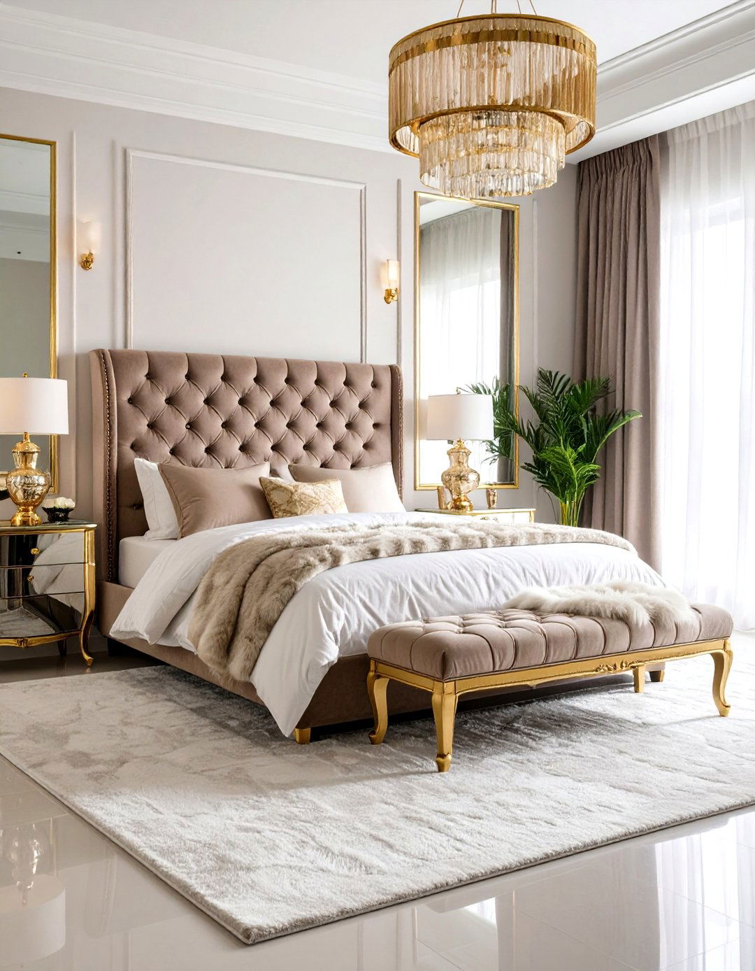 The Hollywood Regency Bedroom - 30 3d bedroom design ideas