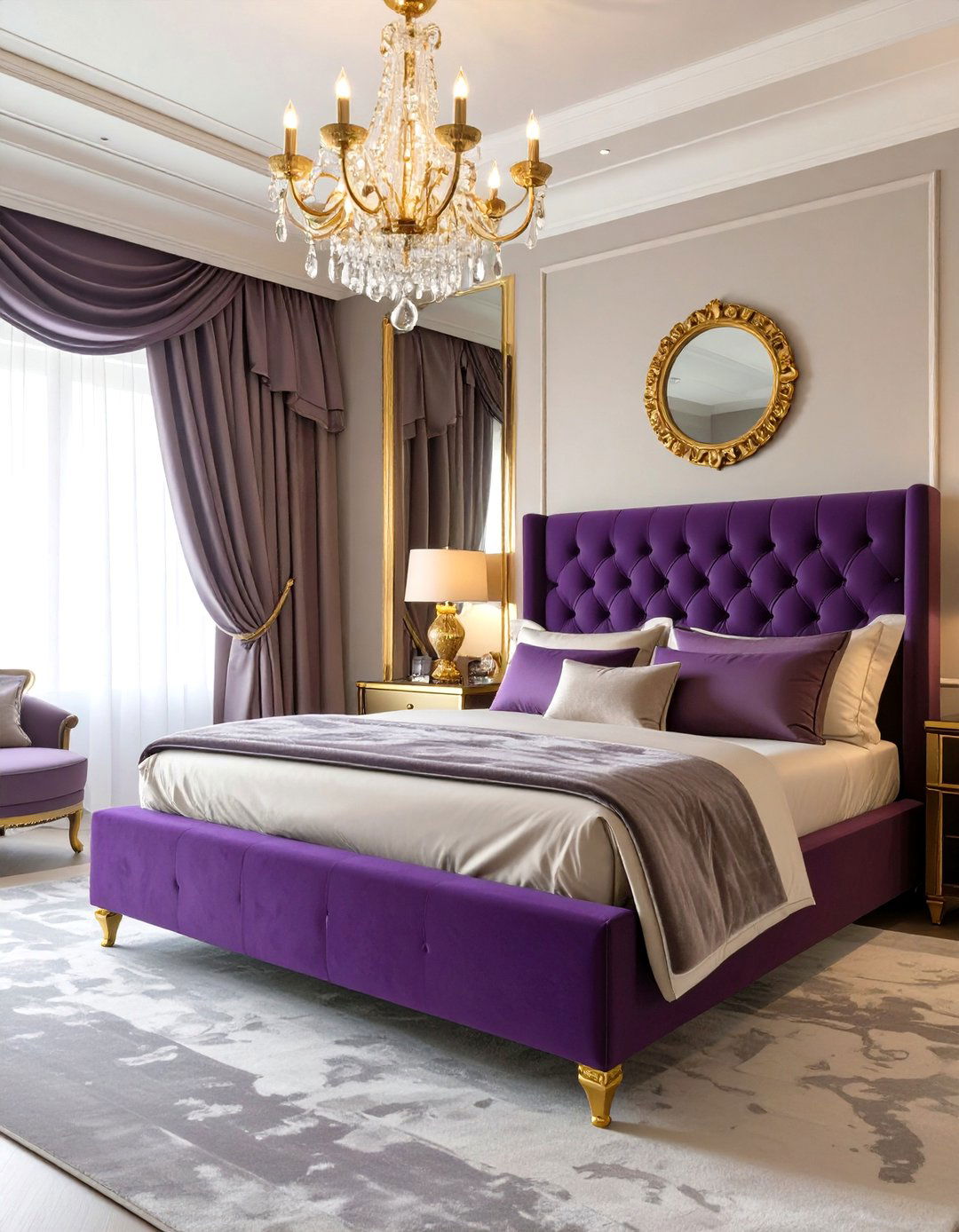 The Hollywood Regency Bedroom - 30 bedroom picture ideas