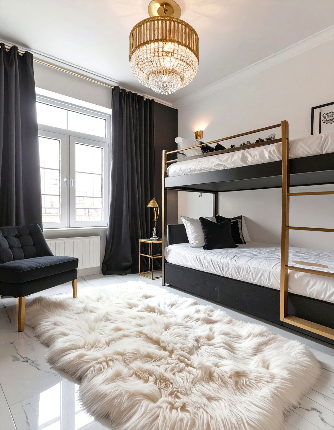 The Hollywood Regency Dorm Room - 30 dorm room decorating ideas