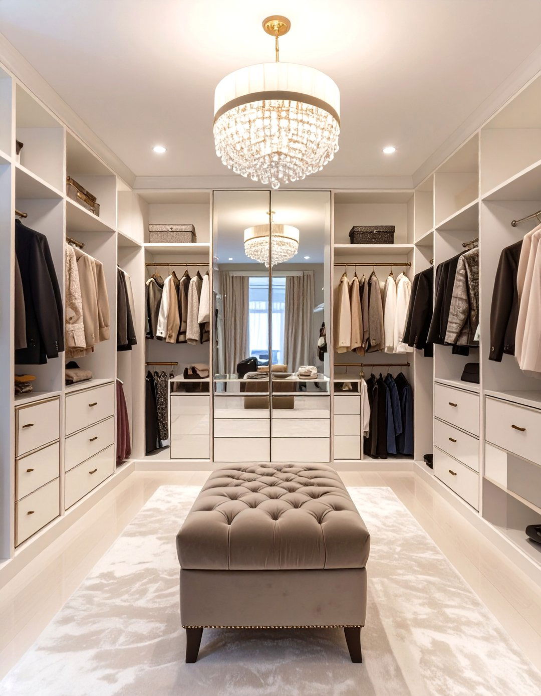 The Hollywood Regency Glam Closet - 30 home decor ideas thehometrotters