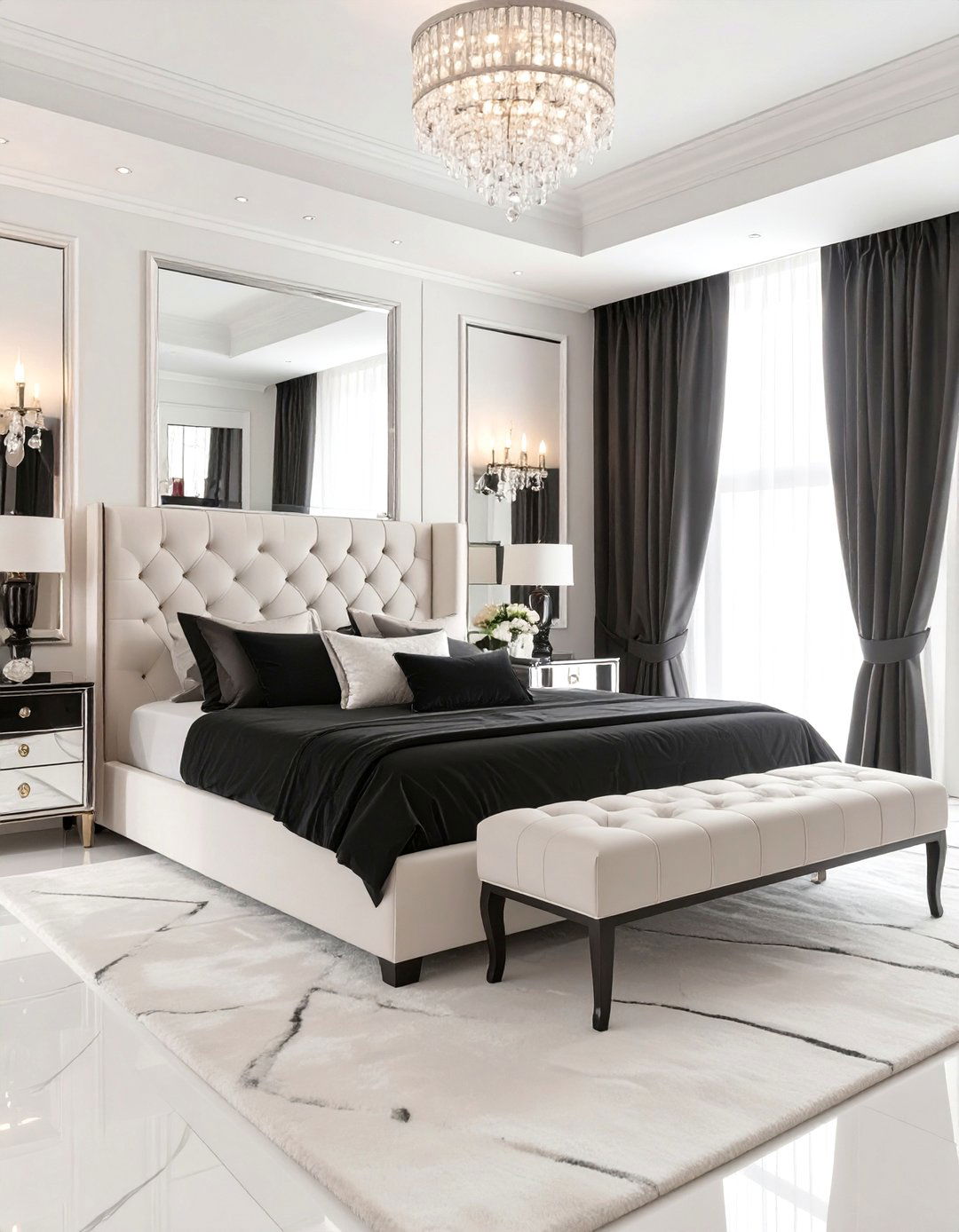 The Hollywood Regency Glam Room - 30 interior design game ideas