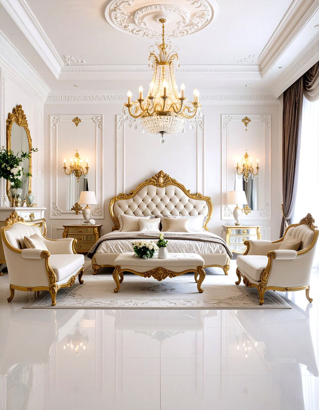 The Hollywood Regency Glamour Room - 30 eclectic interior design ideas