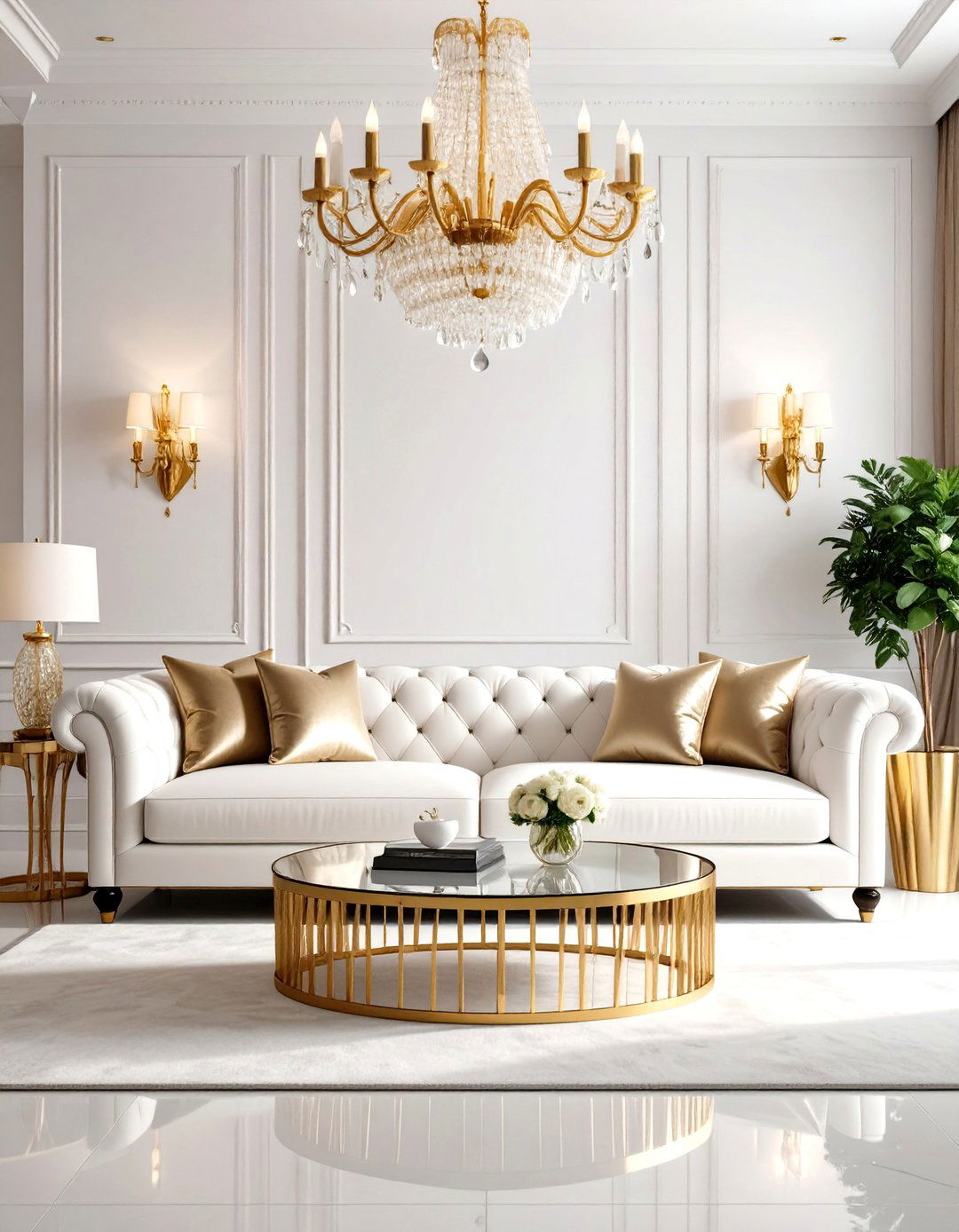 The Hollywood Regency Living Room - 30 home decor ideas living room