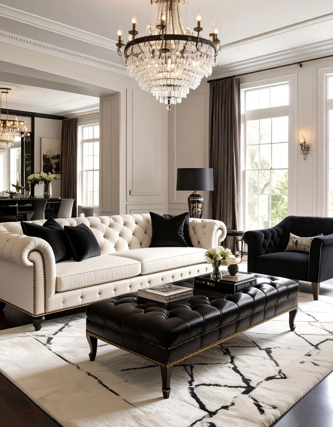 The Hollywood Regency Living Room - 30 interior design for living room ideas