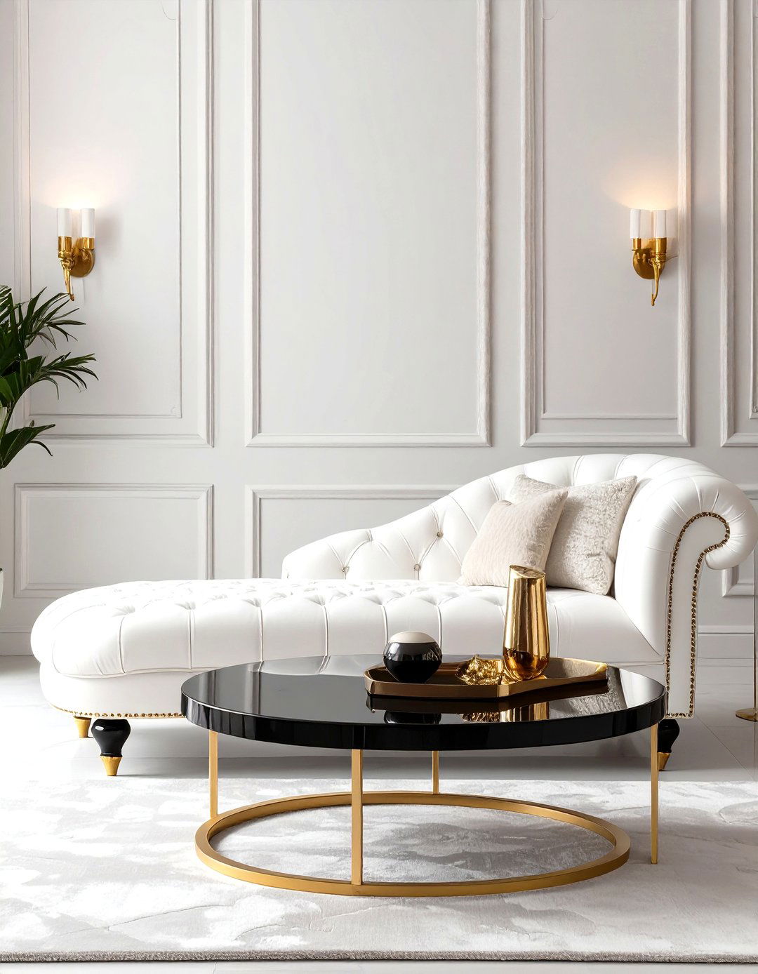 The Hollywood Regency Living room - 30 how to design a living room ideas