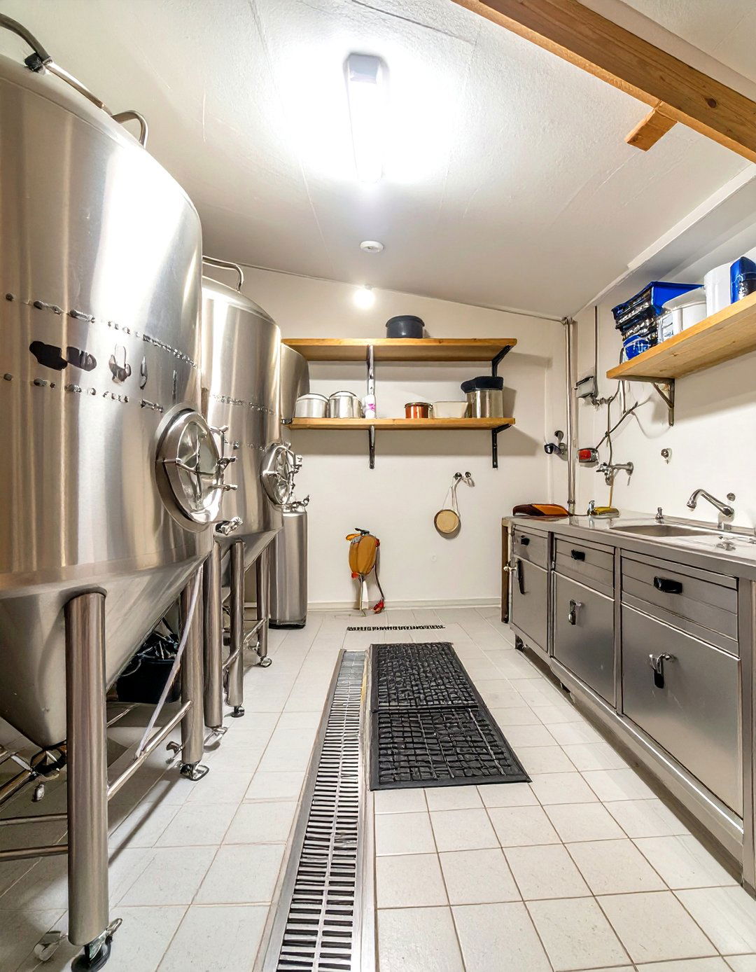 The Home Brewery Garage - 30 garage interior ideas