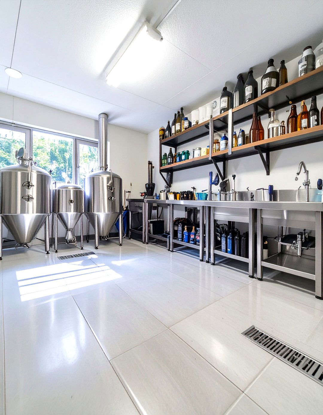 The Home Brewery Garage - 30 garage layout ideas