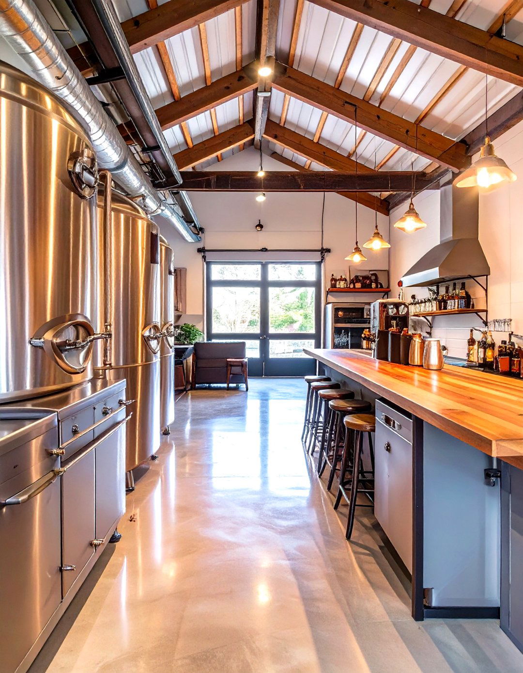 The Home Brewery and Taproom - 30 garage room ideas