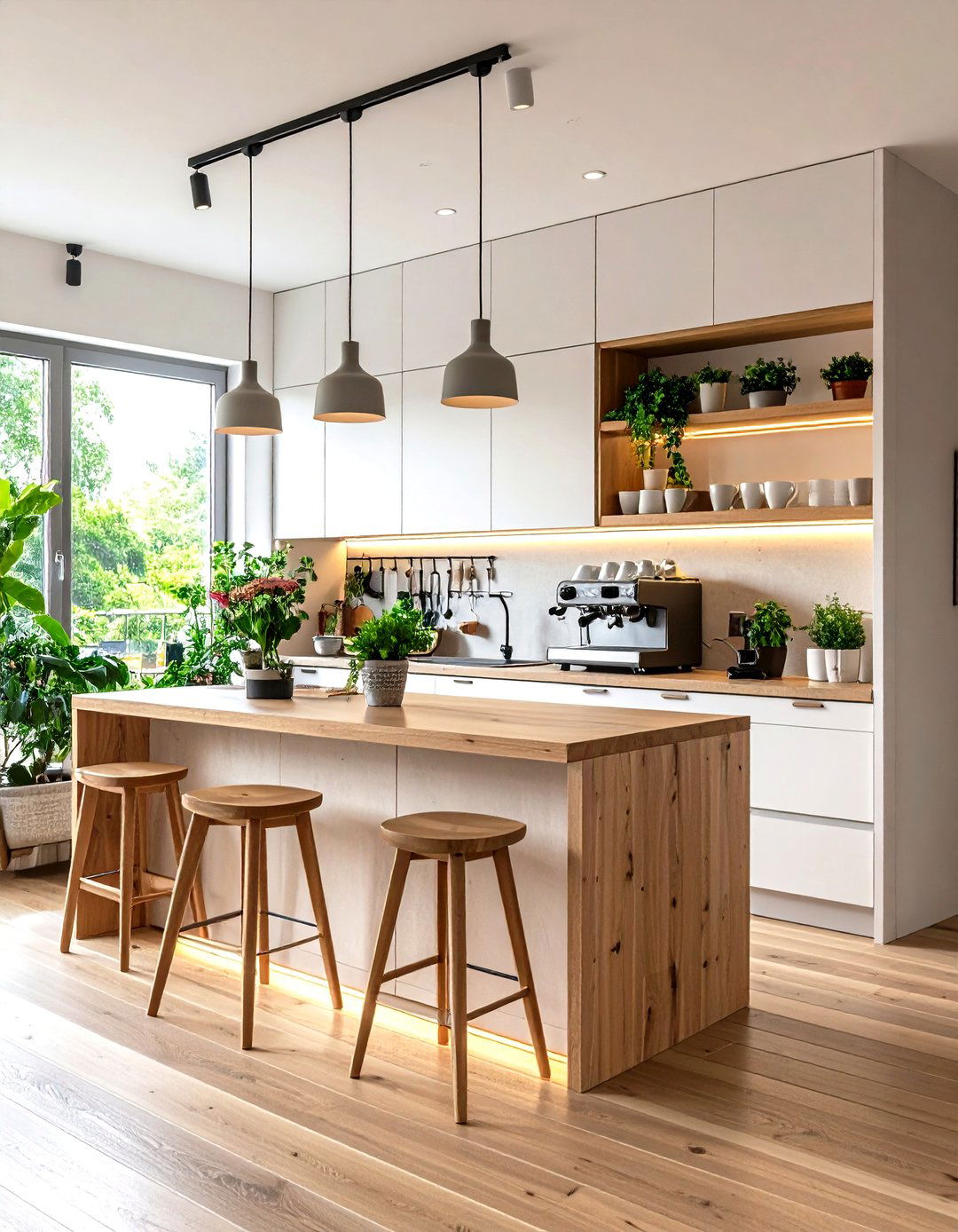 The Home Cafe Corner Kitchen - 30 kitchen remodel ideas 2025