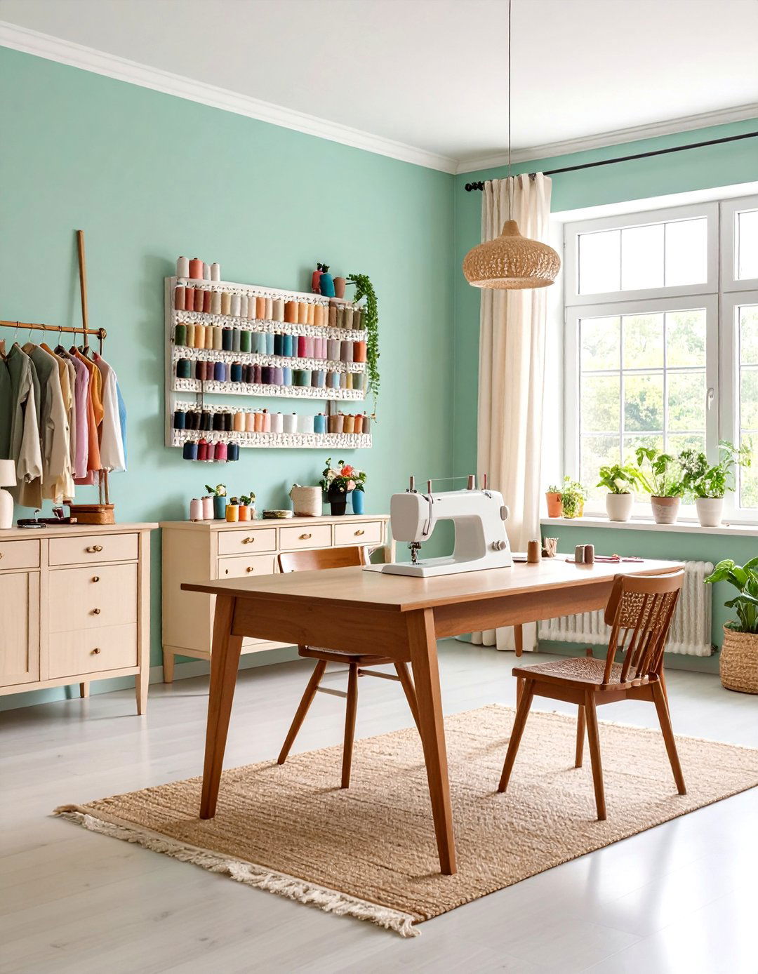 The Home Economics Style Sewing Room - 30 1950s interior design ideas