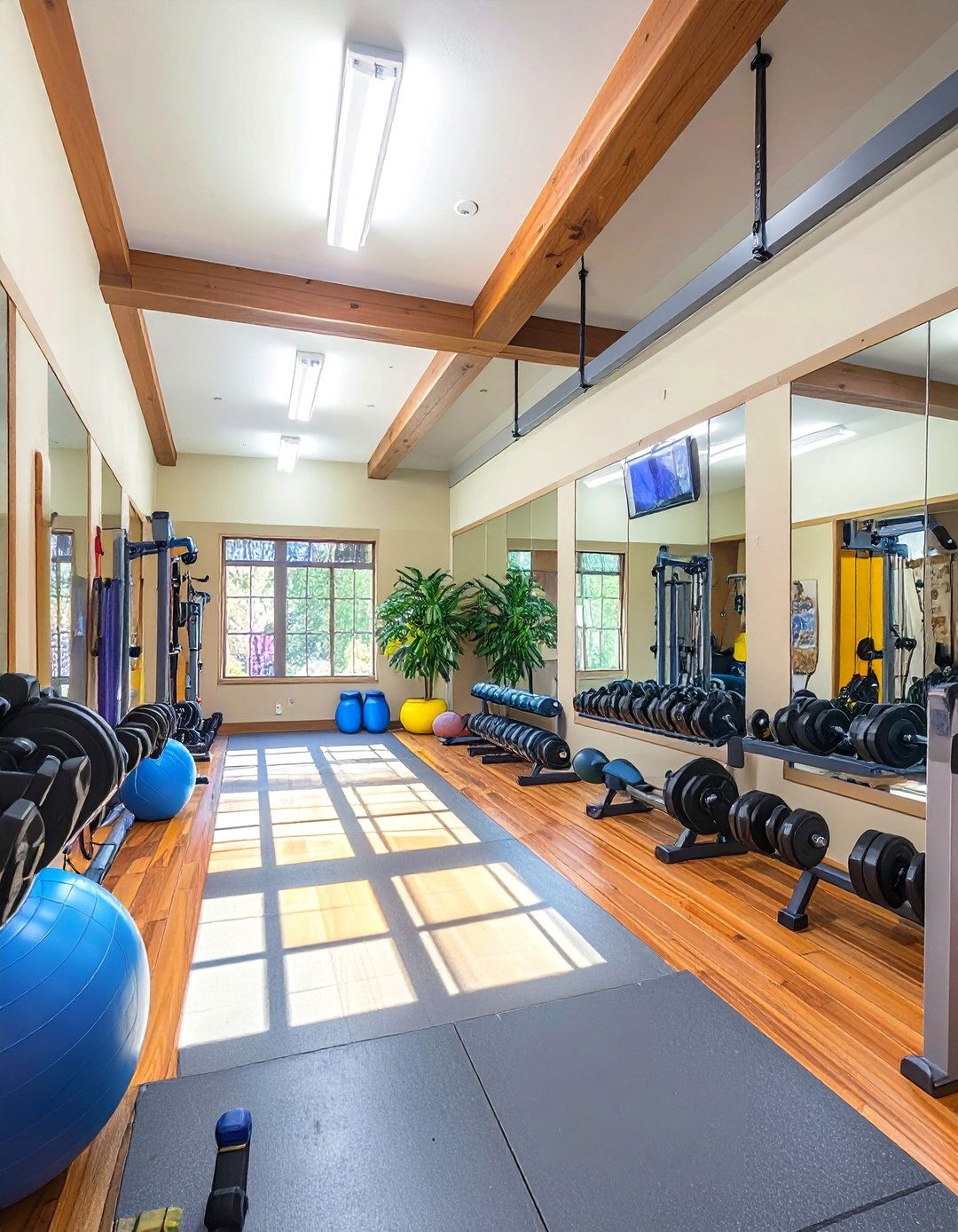 The Home Fitness Gym Basement - 30 man cave basement ideas